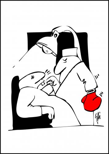Cartoon: dentistry 3 (medium) by SAI tagged dentistry