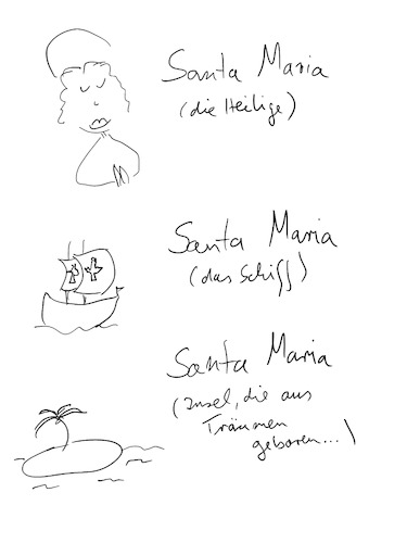 Cartoon: Santa Maria (medium) by hurvinek tagged roland,kaiser