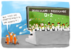 Cartoon: german fans (small) by kgbr tagged football,soccer,germany,netherlands,wm
