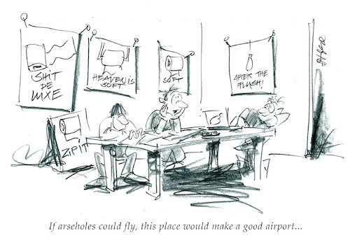 Cartoon: Bio Airport (medium) by helmutk tagged business