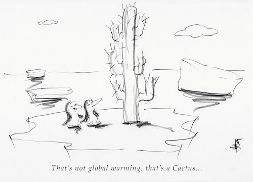 Cartoon: Cactus (medium) by helmutk tagged environment