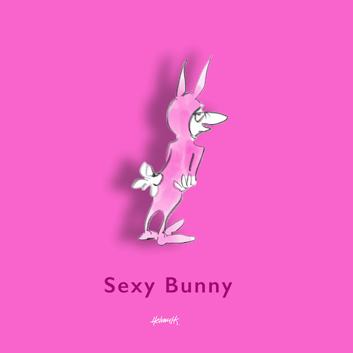 Cartoon: Sexy Bunny (medium) by helmutk tagged culture