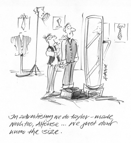 Cartoon: SlimFit (medium) by helmutk tagged business