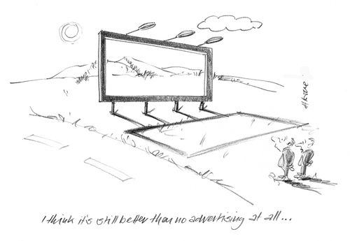 Cartoon: The Frame (medium) by helmutk tagged business