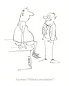Cartoon: Prescription (small) by helmutk tagged health