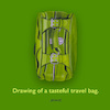 Cartoon: Tasteful Travelbag (small) by helmutk tagged culture