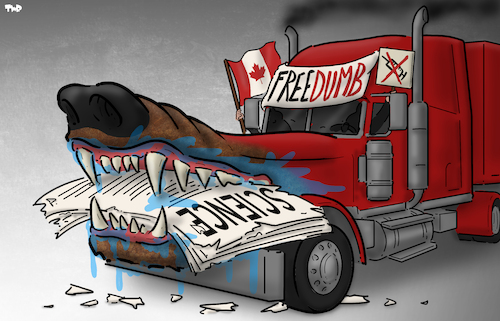 Trucker protests in Canada