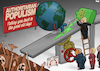 Cartoon: Authoritarian populism (small) by Tjeerd Royaards tagged populism,authoritarianism,fascism,history,nostalgia