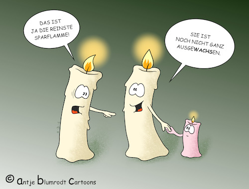 Cartoon: Adventsstimmung - die zweite (medium) by a-b-c tagged advent,familie,flamme,kerze,kerzenwachs,kinder,klein,licht,nachwuchs,stimmung,wachstum,weihnachten,advent,familie,flamme,kerze,kerzenwachs,kinder,klein,licht,nachwuchs,stimmung,wachstum,weihnachten