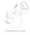 Cartoon: Ghostwriter (small) by a-b-c tagged geist,geistreich,gespenst,paranormal,abc,wortwitz,ghostwriter,schriftsteller,buch,bücher,biografie,verlag,journalist,lektor