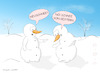 Cartoon: Schneeweiß-heit (small) by a-b-c tagged schnee,schneemann,schneeball,winter,neuschnee,wetter,november,dezember,kalt,winterlandschaft,schneeflocke,schneekugel,möhre,frost,schneedecke