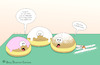 Cartoon: Verdacht (small) by a-b-c tagged berliner,bäcker,crack,droge,gebäck,heroin,kokain,koks,konsum,krapfen,kreppel,kriminalität,polizei,puderzucker,pulver,rauchen,speed,staub,trip