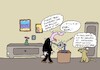 Cartoon: Ventilator (small) by CartoonMadness tagged sommer,krawatte,ventilator,hund,kastrieren