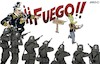 Cartoon: Blanco facil (small) by JAMEScartoons tagged fake,news,elecciones