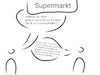 Cartoon: Umweltbewusstes Einkaufen (small) by ApiloniusArt tagged umwelt,einkaufen,supermarkt,unweltschüdlich,umweltschutz,co2,verpackung,verbraucher,täuschung,eindruck,umweltbewusstsein,umweltbewusst,naiv