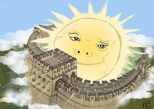 Cartoon: China (medium) by Back tagged china