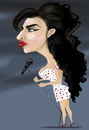 Cartoon: Amy Winehouse (small) by JARO tagged amy,winehouse,caricature