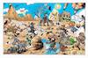Cartoon: Wild_wild_West (small) by JARO tagged wildwest,oldwest