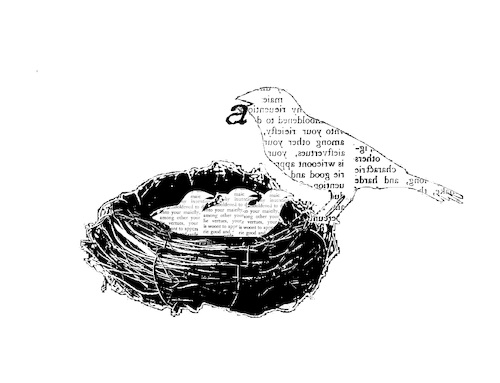 Cartoon: no title (medium) by chakhirov tagged bird