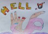 Cartoon: HELL  O 26     2026  TEARS (small) by skätschup tagged this,is,how,2026,has,began,for,some,sick,death,crime,war,pain,grief,sadness,not,much,fun,and,joy