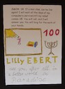 Cartoon: LILY EBERT (small) by skätschup tagged lilly,ebert,hope,comeback,see,you