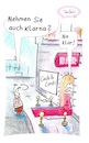 Cartoon: Cash and Cards (small) by TomPauLeser tagged bar,nachtbar,kredit,kreditwürdig,bezahlsystem,kreditkarte,klarna,na,klar