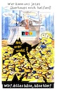 Cartoon: Hilfe von außen (small) by TomPauLeser tagged minions,hilfe,brd