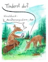 Cartoon: Kein Bock auf Bock (small) by TomPauLeser tagged rehe,reh,dammwild,wild,brunftzeit,hirsch,hirschbock,app,handy,smartphone,wald,lichtung,äsen,warnapp,annäherung,annäherungsalarm,alarm,datingapp,tinder,date,dating,kein,bock,auf