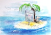 Cartoon: Kondomautomat (small) by TomPauLeser tagged insel,kondome,kondomautomat,verlangen,sehnsucht,pariser,palme,gestrandet,meer
