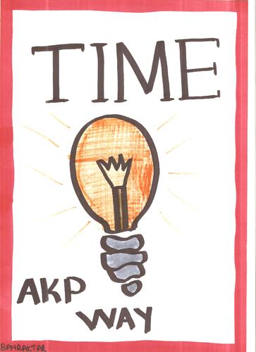 Cartoon: AKP WAY (medium) by Seydi Ahmet BAYRAKTAR tagged way,akp
