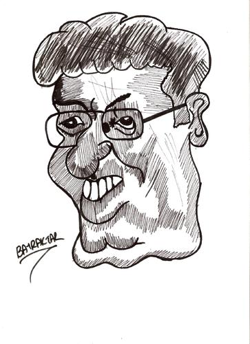 Cartoon: halil (medium) by Seydi Ahmet BAYRAKTAR tagged halil