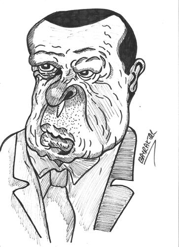 Cartoon: RECEP (medium) by Seydi Ahmet BAYRAKTAR tagged recep
