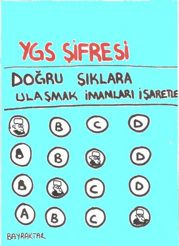 Cartoon: YGS (medium) by Seydi Ahmet BAYRAKTAR tagged ygs