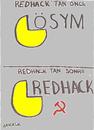 Cartoon: RedHack (small) by Seydi Ahmet BAYRAKTAR tagged redhack
