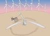 Cartoon: donkey (small) by Tarasenko  Valeri tagged fan,wind,energy,donkey