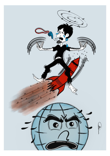 Cartoon: Conflicts and War (medium) by sally cartoonist tagged international,local,regional,destruction,conflict,war,land,politics,fighting,magazines,newspapers,cartoons,caricature