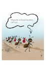 Cartoon: Immigrants (small) by sally cartoonist tagged immigrants,migrate,human,animals,insects,climate,weather,environment,cartoons,caricature,newspapers,magazine