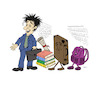 Cartoon: Journey of Knowledge (small) by sally cartoonist tagged knowledge,school,university,learning,education
