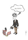 Cartoon: Salary (small) by sally cartoonist tagged salaries,financial,employment,job,newspapers,magazines,cartoonist,caricature