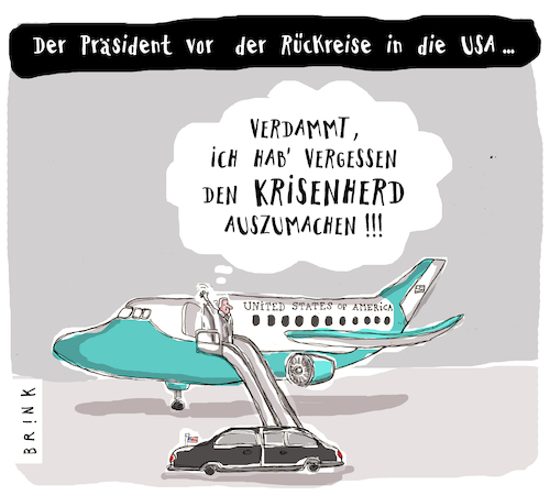 Bidens Rückreise