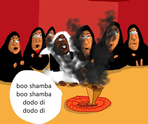 Cartoon: THE NAUGHTY BOY PART2 (medium) by sal tagged cartoon