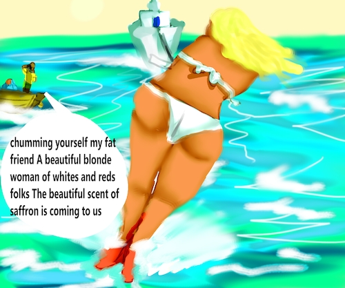 Cartoon: THE FISHING JOURNEY (medium) by sal tagged cartoon