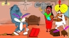 Cartoon: the red flame wizard2 (small) by sal tagged cartoon
