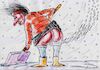 Cartoon: Cleaning (small) by Siminoga Vadim tagged love,eggs,snow,erotic,winter,cold