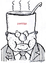 Cartoon: porridge (small) by Siminoga Vadim tagged politics,economy,elections,officials