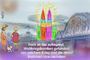 Cartoon: Bomben aus welchem Weltkrieg? (small) by Arni tagged weltkrieg,zweiter,dritter,erster,krieg,köln,queer,lbgq,bewegung,staunen,dekadenz,dom,bunt,regenbogen,missverständnis,falsch,verstehen,denken,bewußtsein