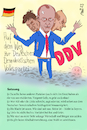 Cartoon: Deutsche Demokr. Volkspartei (small) by Arni tagged friedrich,merz,olaf,scholz,robert,habeck,christian,lindner,annalena,baerbock,afd,cdu,spd,grüne,fdp,weidel,wagenknecht,chrupalla,politik,parteien,pakt,csu,söder