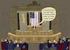 Cartoon: Big Beautiful Bill in einem Satz (small) by Gabi Horvath tagged usa,big,beautiful,bill,trump,940,seiten,gesetzesentwurf,demokraten,schumer,vorlesen