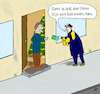 Cartoon: Verspätete Zustellung (small) by Gabi Horvath tagged verspätet,brief,post,zustellung,warten,ostern,weihnachten