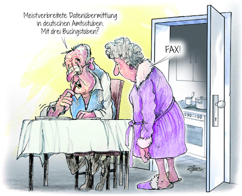 Cartoon: Datenübermittlung (medium) by Ritter-Cartoons tagged datenübermittlung,in,deutschen,amtsstuben,berthold,ritter,cartoons,pressekarikatur,karikaturen,pressezeichnung,datenübermittlung,in,deutschen,amtsstuben,berthold,ritter,cartoons,pressekarikatur,karikaturen,pressezeichnung